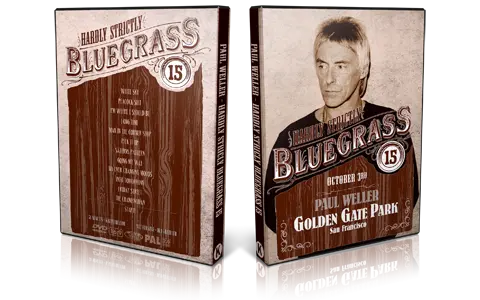 Artwork Cover of Paul Weller 2015-10-03 DVD Hardly Strictly Bluegrass Festival Proshot