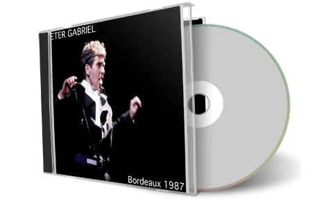 Artwork Cover of Peter Gabriel 1987-06-02 CD Bordeaux Audience