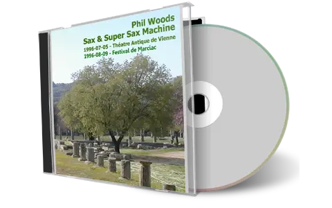 Artwork Cover of Phil Woods 1996-07-05 CD Vienne Soundboard