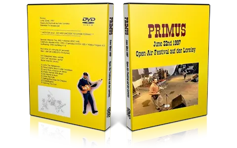 Artwork Cover of Primus 1997-06-22 DVD Open-Air-Festival auf der Loreley Proshot
