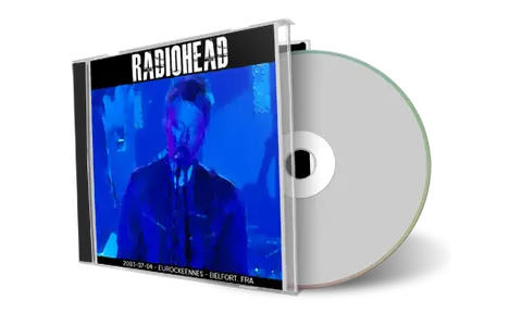 Artwork Cover of Radiohead 2003-07-04 CD Brooklyn Soundboard