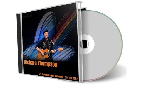 Artwork Cover of Richard Thompson 2007-07-29 CD Nurnberg Audience