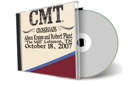 Artwork Cover of Robert Plant and Alison Krauss 2007-10-18 CD Lebanon Soundboard