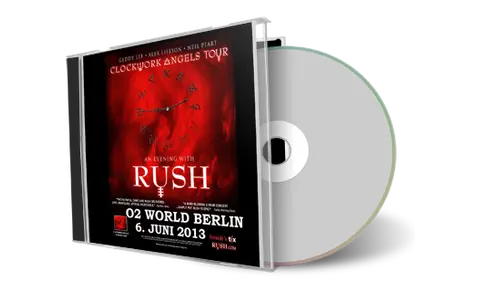 Artwork Cover of Rush 2013-06-06 CD Berlin Audience