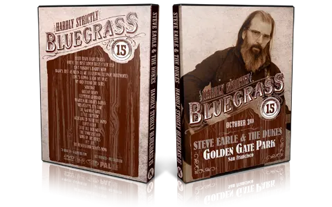 Artwork Cover of Steve Earle and The Dukes 2015-10-03 DVD Hardly Strictly Bluegrass Festival Proshot