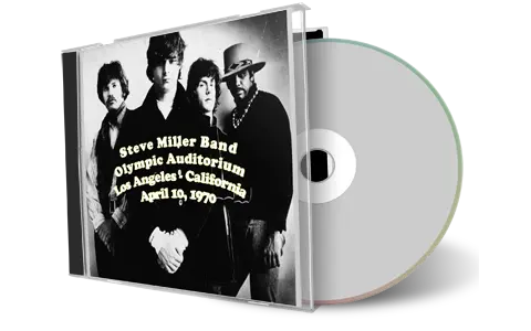 Artwork Cover of Steve Miller 1970-04-10 CD Los Angeles Audience