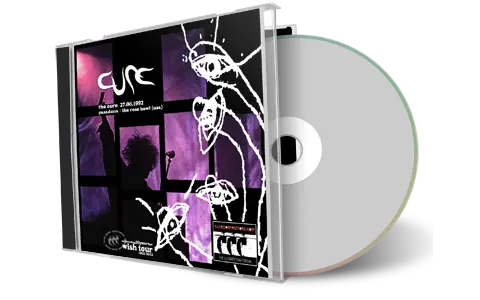Artwork Cover of The Cure 1992-06-27 CD Pasadena Audience