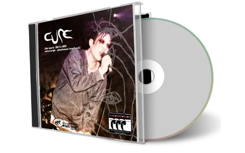 Artwork Cover of The Cure 1992-11-20 CD Edinburgh Audience