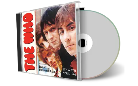Artwork Cover of The Who 1968-04-06 CD Fillmore East Audience