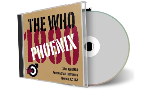 Artwork Cover of The Who 1980-06-30 CD Phoenix Audience