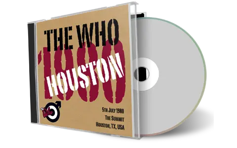 Artwork Cover of The Who 1980-07-05 CD Houston Audience