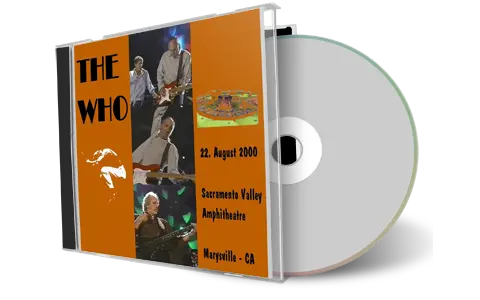 Artwork Cover of The Who 2000-08-22 CD Sacramento Soundboard
