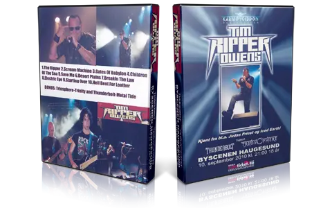 Artwork Cover of Tim Ripper 2010-09-10 DVD Haugesund Audience