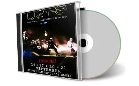 Artwork Cover of U2 2015-09-21 CD Stockholm Audience