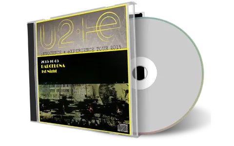 Artwork Cover of U2 2015-10-05 CD Barcelona Audience