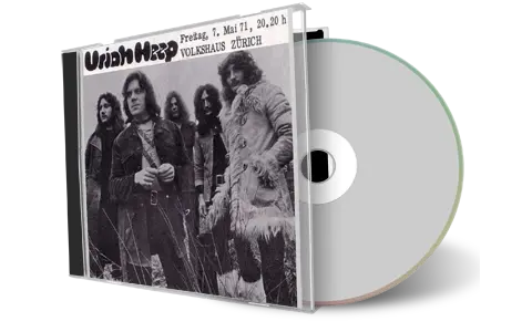 Artwork Cover of Uriah Heep 1971-05-07 CD Zurich Audience