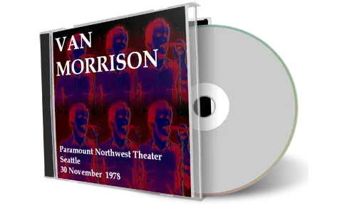 Artwork Cover of Van Morrison 1978-11-30 CD Seattle Audience