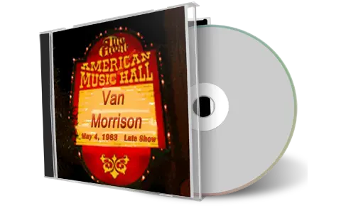 Artwork Cover of Van Morrison 1983-05-04 CD San Francisco Audience