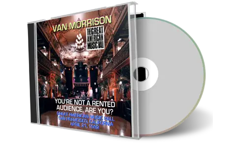 Artwork Cover of Van Morrison 1992-04-21 CD San Francisco Audience