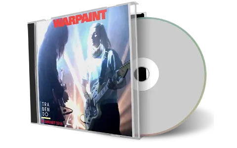 Artwork Cover of Warpaint 2014-01-20 CD Paris Audience