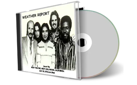 Artwork Cover of Weather Report 1976-05-30 CD Hollywood Audience