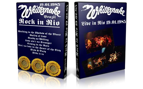 Artwork Cover of Whitesnake 1985-01-19 DVD Rock In Rio Proshot