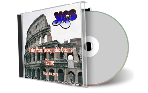 Artwork Cover of Yes 1974-04-23 CD Rome Audience