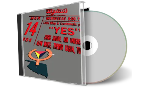 Artwork Cover of Yes 1984-03-14 CD Oklahoma City Audience