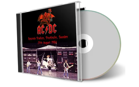 Artwork Cover of Acdc 1984-08-25 CD Stockholm Audience