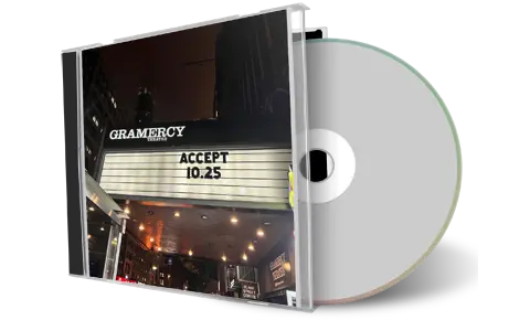 Artwork Cover of Accept 2022-10-25 CD New York City Audience