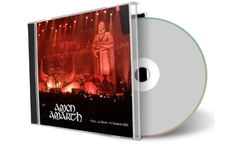 Artwork Cover of Amon Amrath 2022-10-12 CD Paris Audience