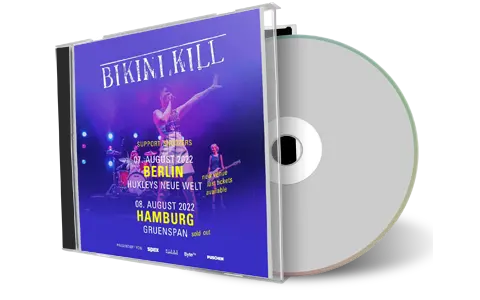 Artwork Cover of Bikini Kill 2022-08-07 CD Berlin Audience
