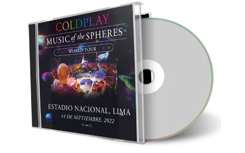 Artwork Cover of Coldplay 2022-09-14 CD Lima Audience