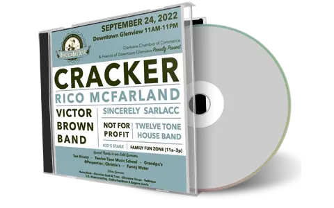 Artwork Cover of Cracker 2022-09-24 CD Glenview Audience