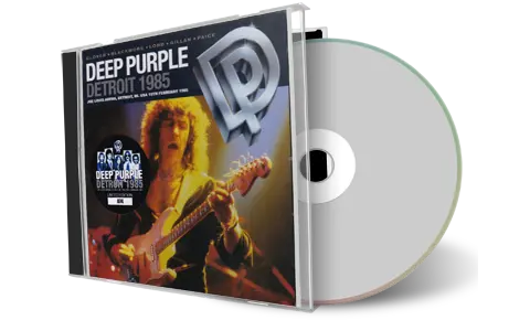 Artwork Cover of Deep Purple 1985-02-19 CD Detroit Audience