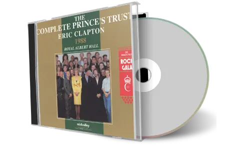 Artwork Cover of Eric Clapton Compilation CD The Complete Princes Trust Audience