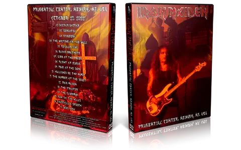 Artwork Cover of Iron Maiden 2022-10-21 DVD Newark Audience