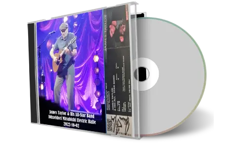 Artwork Cover of James Taylor 2022-10-02 CD Dusseldorf Audience