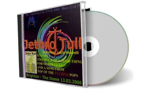 Artwork Cover of Jethro Tull 2006-03-13 CD Brighton Audience