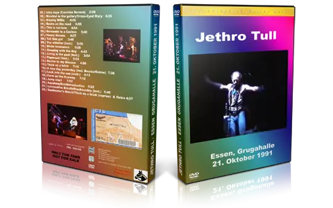 Artwork Cover of Jethro Tull 1991-10-21 DVD Essen Audience