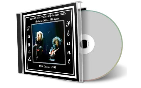 Artwork Cover of Jimmy Page And Robert Plant 1995-10-15 CD Auburn Hills Audience