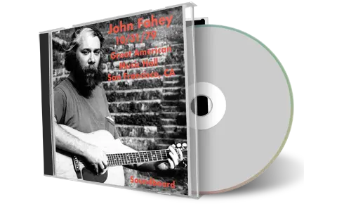 Artwork Cover of John Fahey 1979-10-31 CD San Francisco Audience