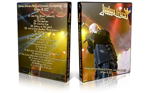 Artwork Cover of Judas Priest 2022-10-18 DVD Uniondale Audience
