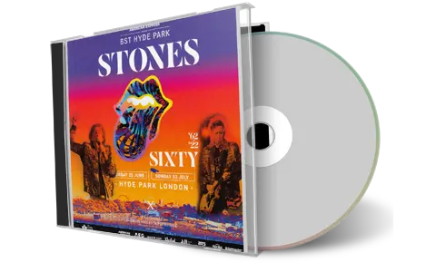 Artwork Cover of Rolling Stones 2022-07-03 CD London Audience