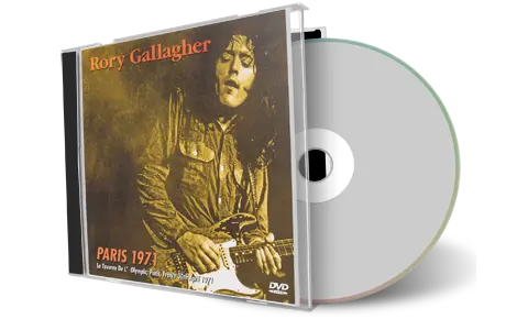 Artwork Cover of Rory Gallagher 1971-03-30 CD Paris Soundboard