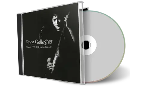 Artwork Cover of Rory Gallagher 1972-03-02 CD Paris Audience