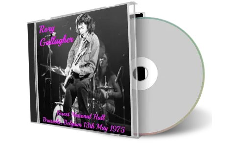 Artwork Cover of Rory Gallagher 1975-05-13 CD Brussels Audience