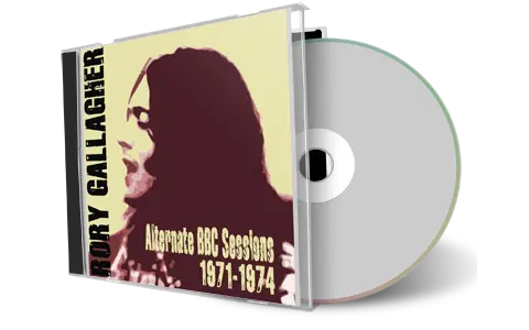 Artwork Cover of Rory Gallagher Compilation CD Alternate Bbc Sessions 1971 1974 Soundboard