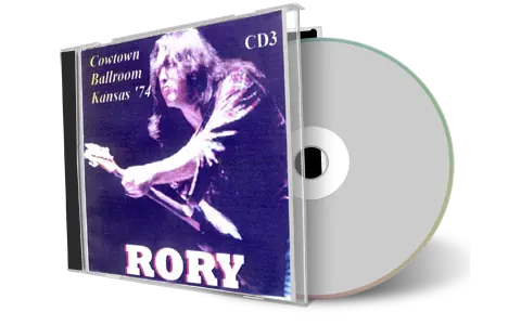 Artwork Cover of Rory Gallagher Compilation CD Kansas City 1974 Soundboard