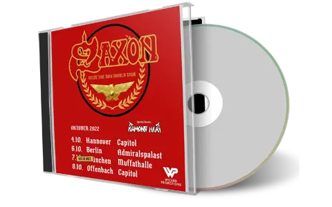 Artwork Cover of Saxon 2022-10-08 CD Offenbach Am Main Audience